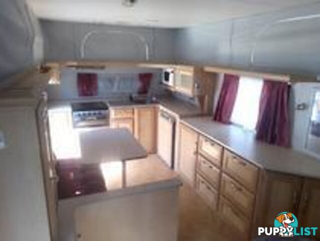 USED 2006 COROMAL EXCEL 541 POP-TOP DUAL AXLE SEMI OFF ROAD CARAVAN