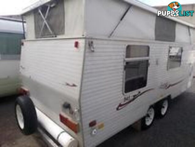 USED 2006 COROMAL EXCEL 541 POP-TOP DUAL AXLE SEMI OFF ROAD CARAVAN