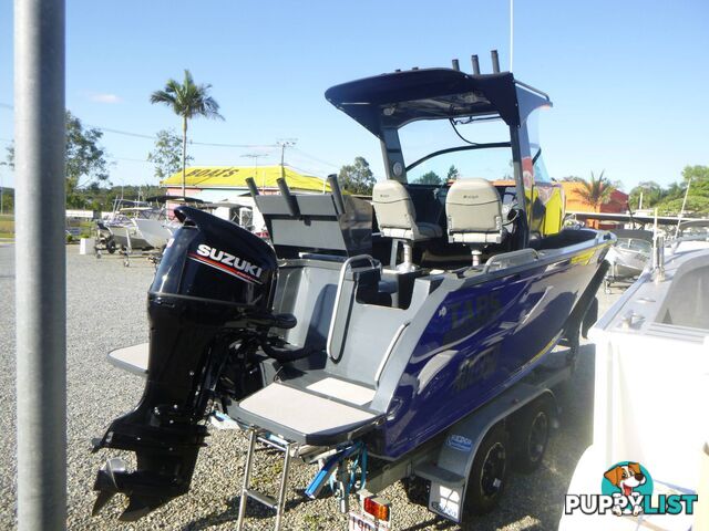 TABS 5600 SOUTHERN RAIDER PLATE BOAT -140HP SUZUKI 4 STROKE AND TRAILER