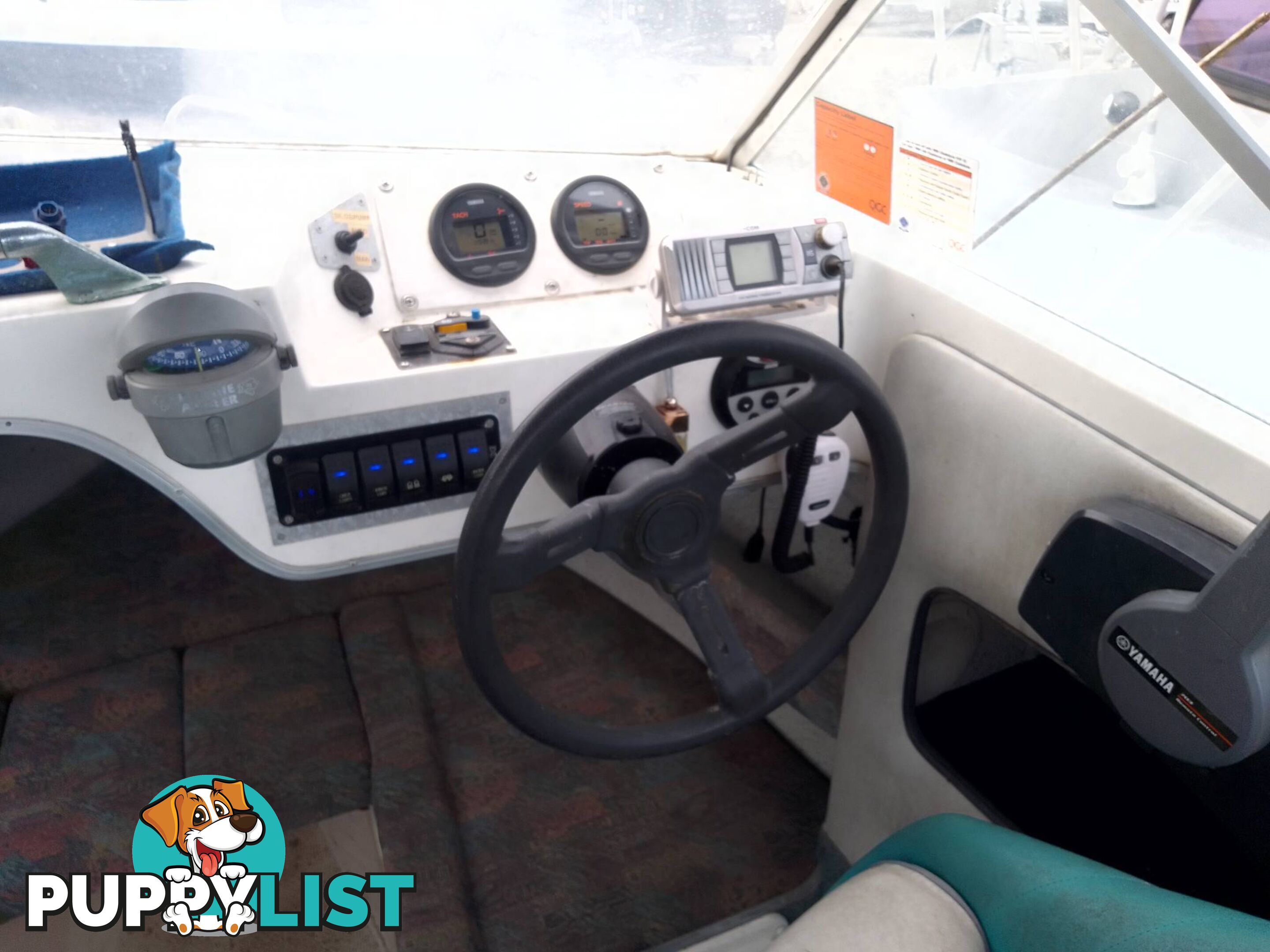 CRUISE CRAFT LAZER 520XL CUDDY CABIN-YAMAHA 100HP 4 STROKE AND TRAILER