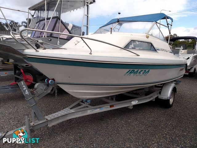 CRUISE CRAFT LAZER 520XL CUDDY CABIN-YAMAHA 100HP 4 STROKE AND TRAILER