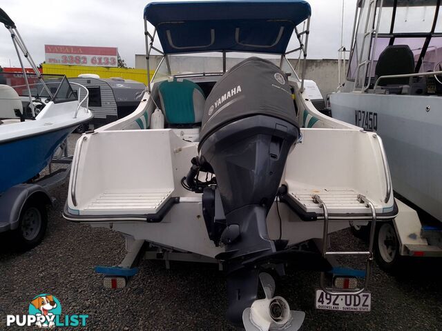 CRUISE CRAFT LAZER 520XL CUDDY CABIN-YAMAHA 100HP 4 STROKE AND TRAILER