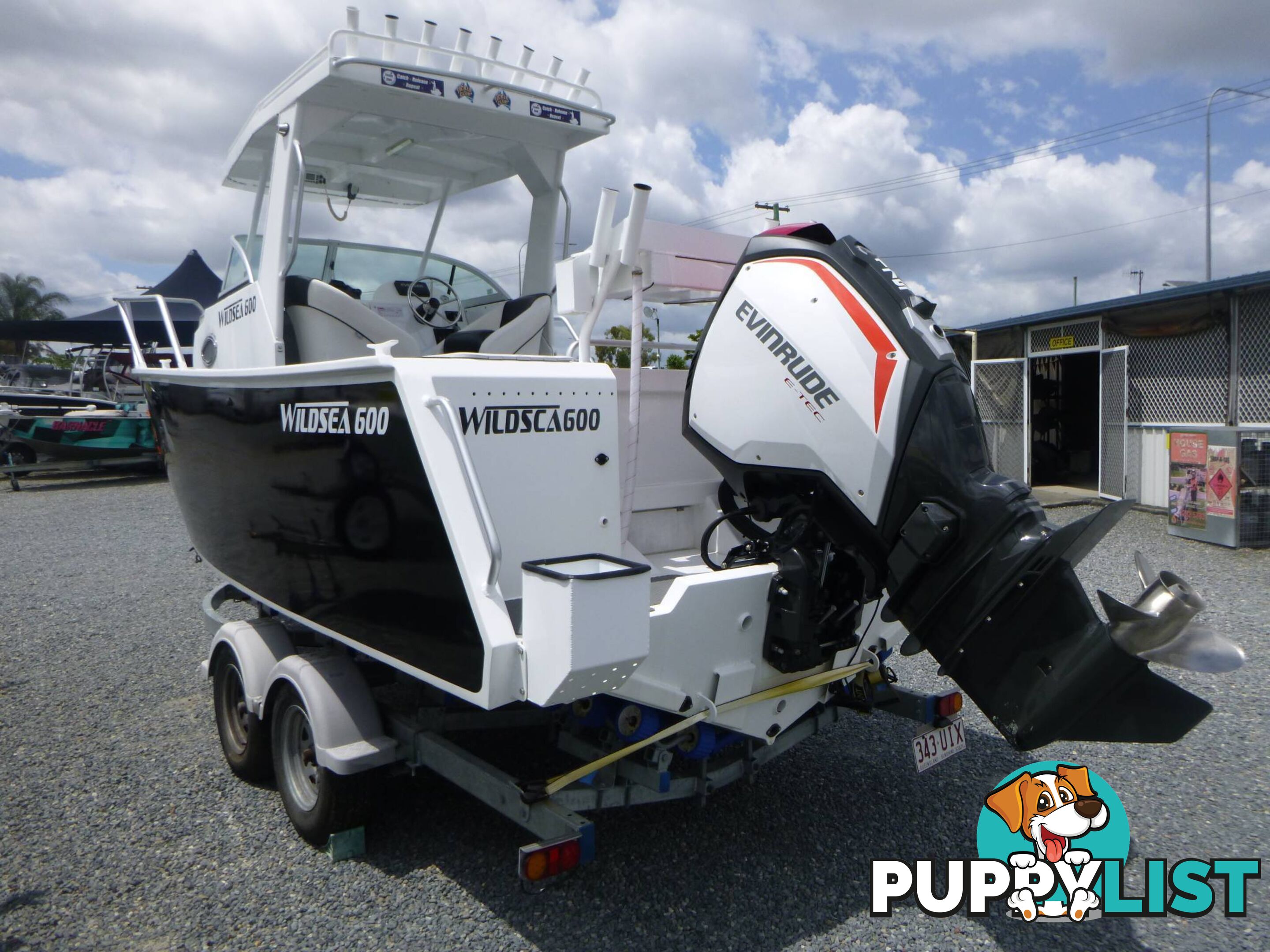 WILDSEA 600 WALKAROUND PLATEY-175HP ETEC AND 2019 AORT TRAILER