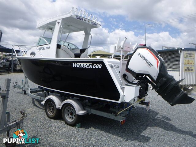 WILDSEA 600 WALKAROUND PLATEY-175HP ETEC AND 2019 AORT TRAILER