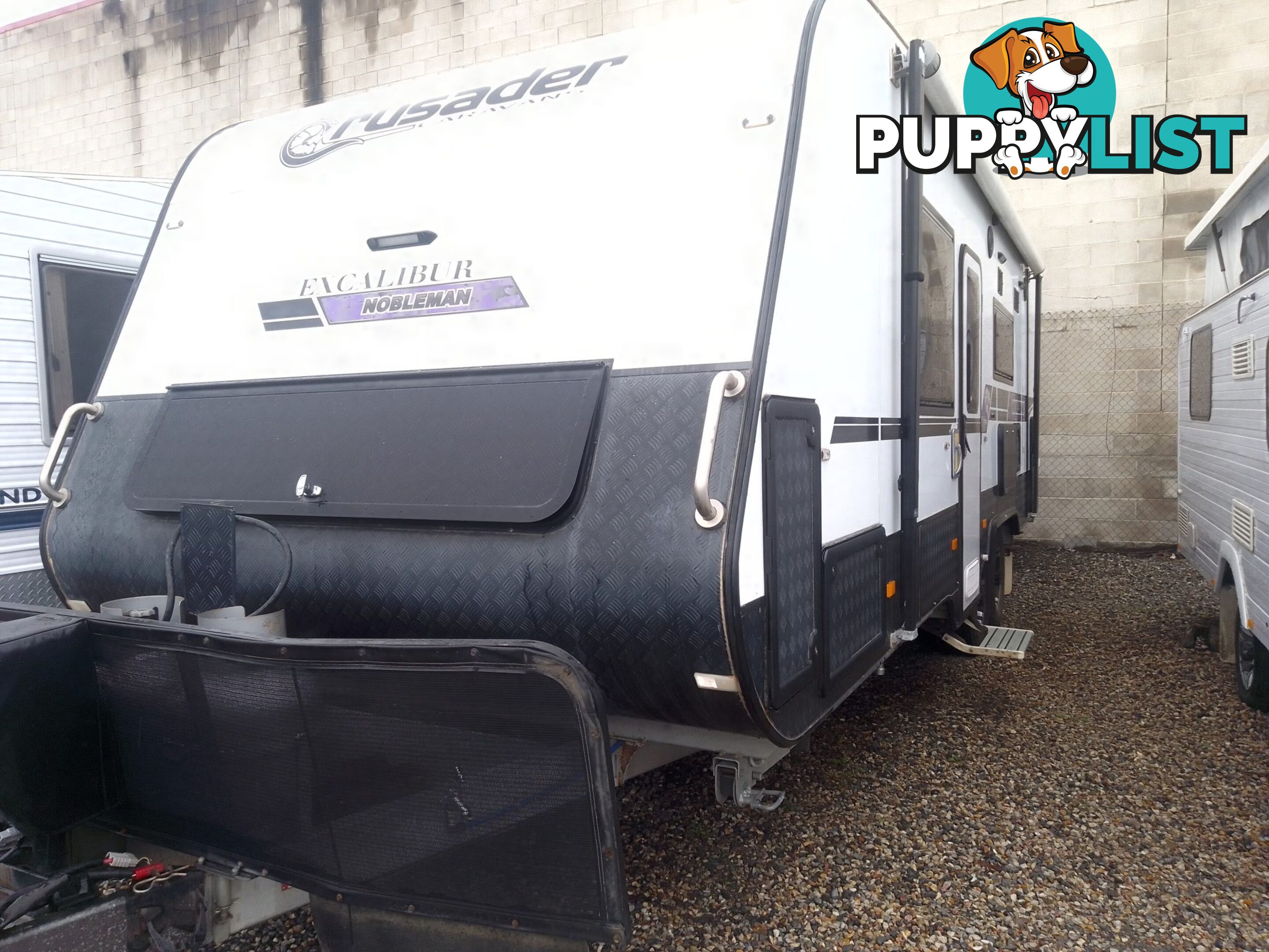USED 2016 CRUSADER EXCALIBUR 24FT NOBLEMAN SEMI OFF ROAD CARAVAN WITH ENSUITE, SOLAR AND ANNEX