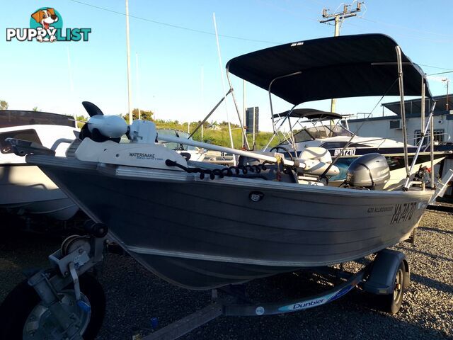 HORIZON 420 ALL-ROUNDER SIDE COSOLE 40HP YAMAHA 4 STROKE AND TRAILER