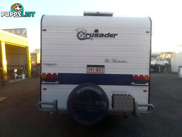 USED 2012 CRUSADER MANHATTAN 24'DUAL AXLE TOURING CARAVAN