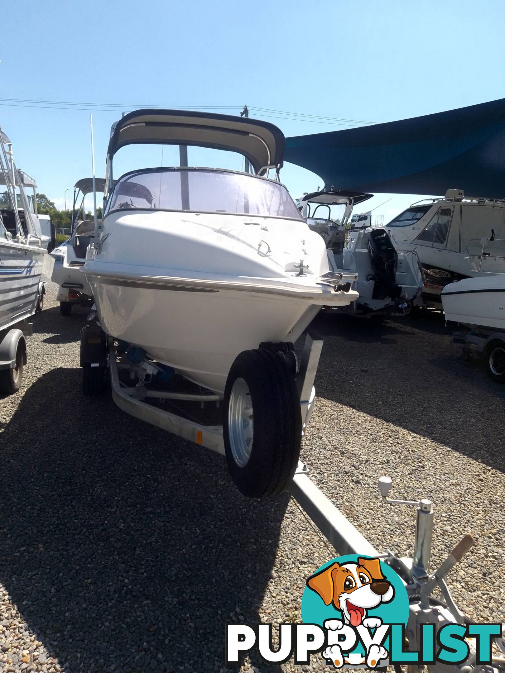 WHITTLEY CLEARWATER CRUISER CREDENCE GPR WITH 75HP MERCURY 2 STROKE AND TRAILER