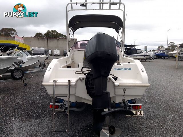 WHITTLEY CLEARWATER CRUISER CREDENCE GPR WITH 75HP MERCURY 2 STROKE AND TRAILER