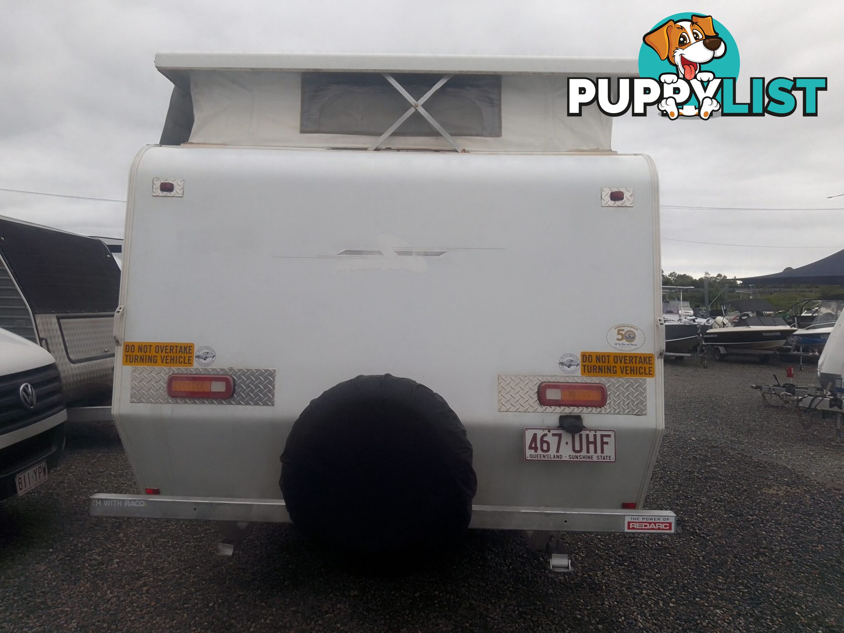 USED 2004 AVAN ERIN 17FT POP TOP SINGLE AXLE TOURING CARAVAN