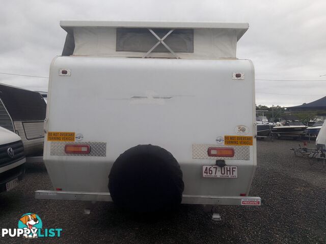 USED 2004 AVAN ERIN 17FT POP TOP SINGLE AXLE TOURING CARAVAN