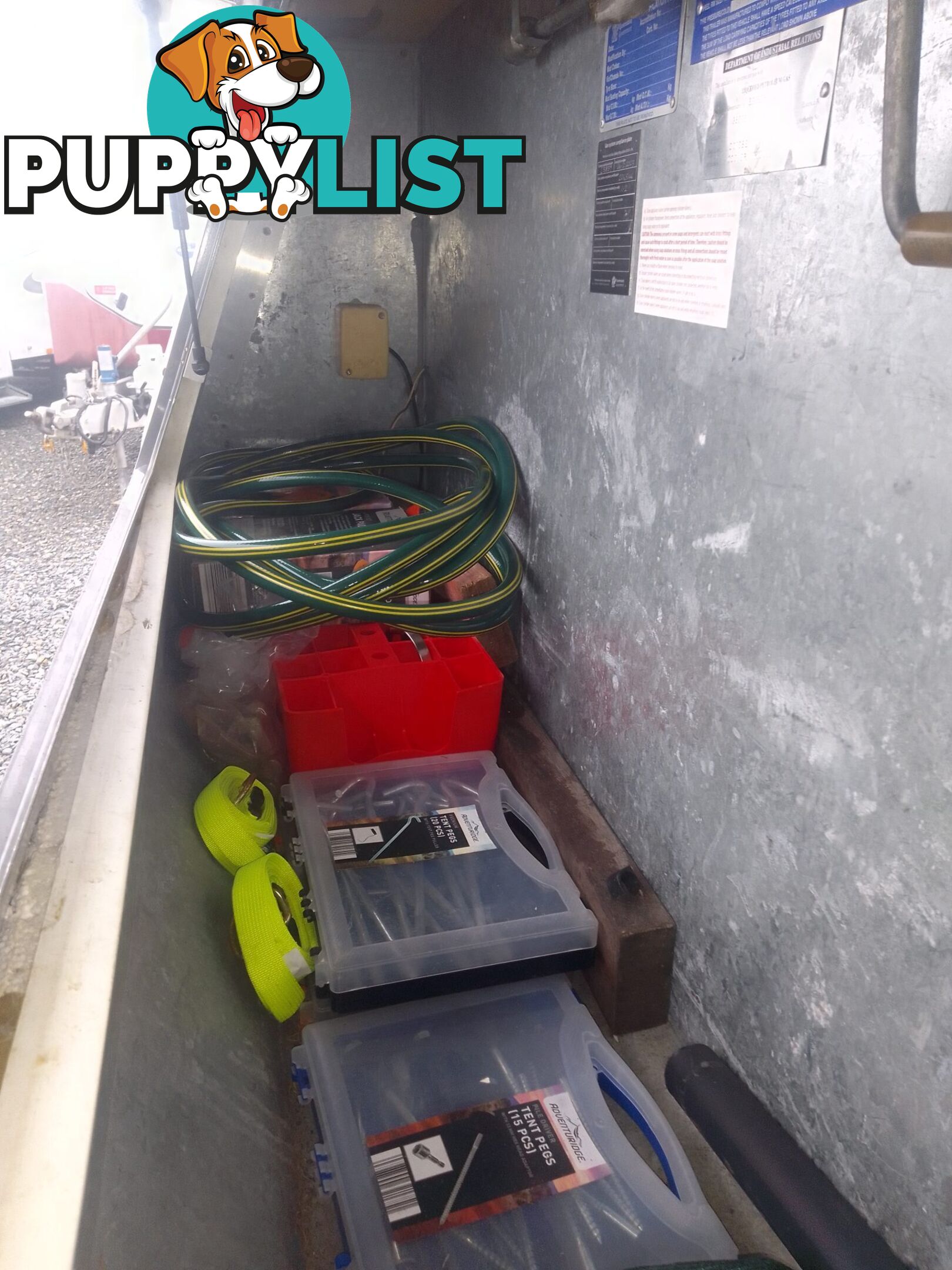 USED 2004 AVAN ERIN 17FT POP TOP SINGLE AXLE TOURING CARAVAN
