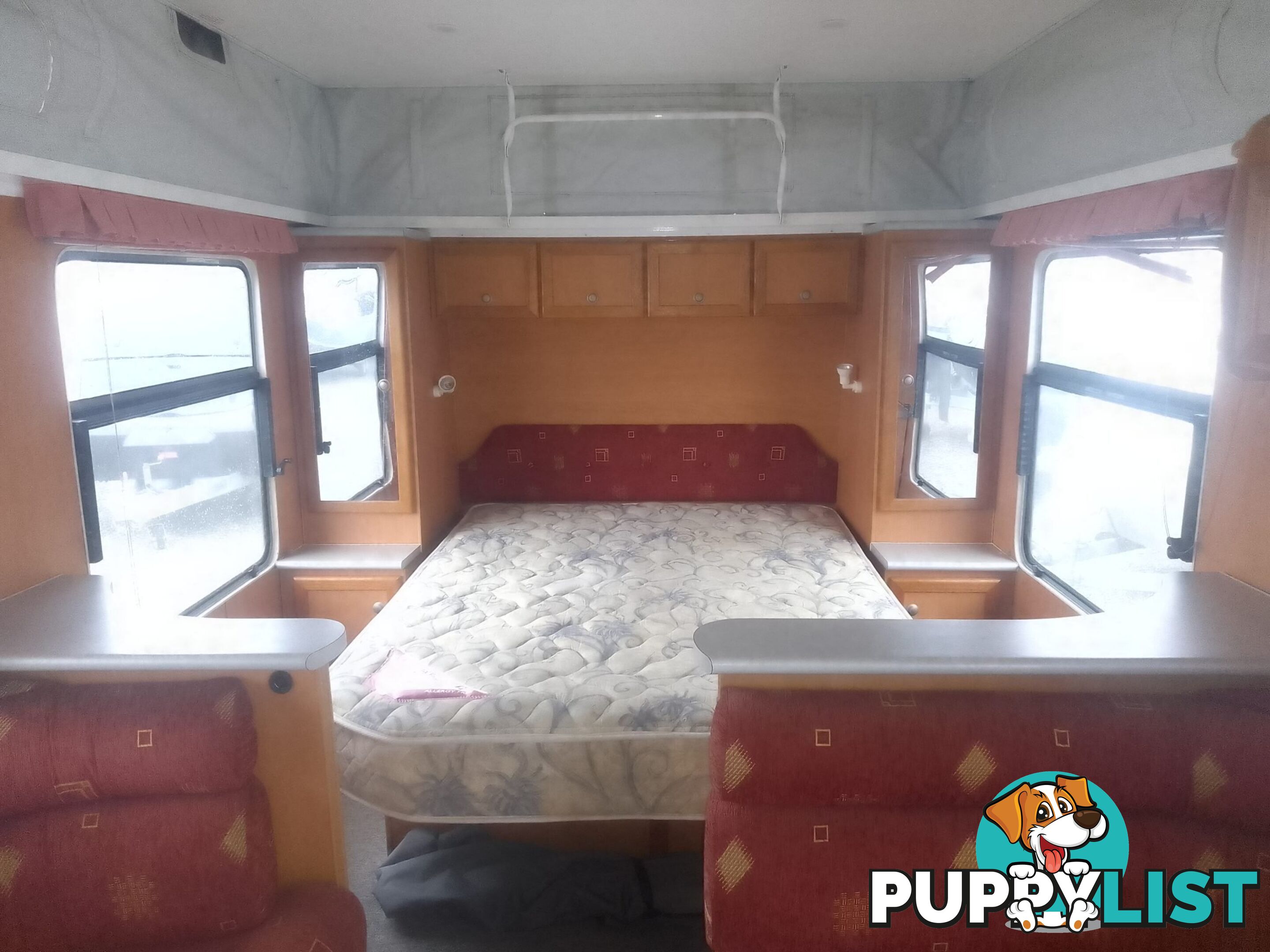 USED 2004 AVAN ERIN 17FT POP TOP SINGLE AXLE TOURING CARAVAN