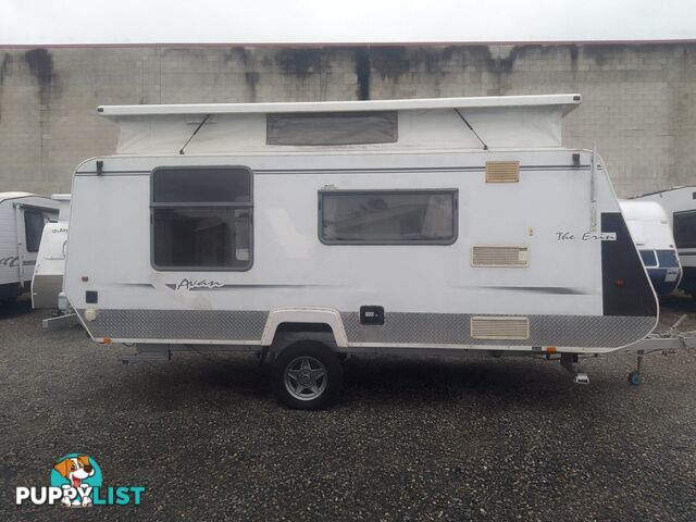 USED 2004 AVAN ERIN 17FT POP TOP SINGLE AXLE TOURING CARAVAN