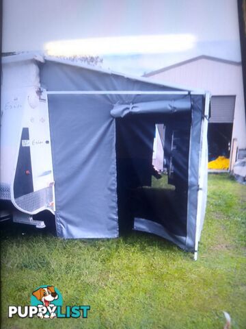 USED 2004 AVAN ERIN 17FT POP TOP SINGLE AXLE TOURING CARAVAN