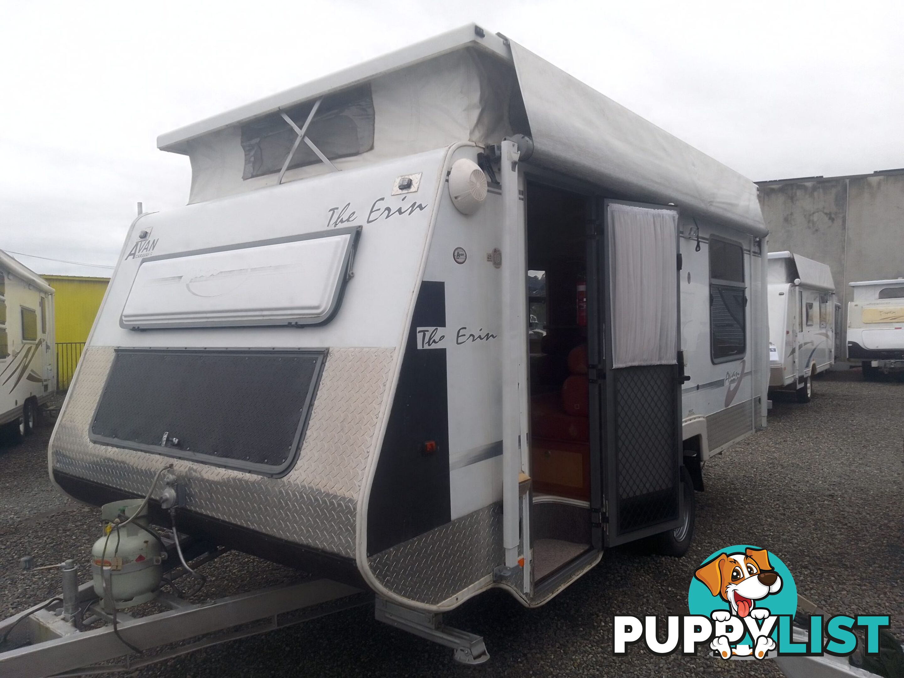 USED 2004 AVAN ERIN 17FT POP TOP SINGLE AXLE TOURING CARAVAN