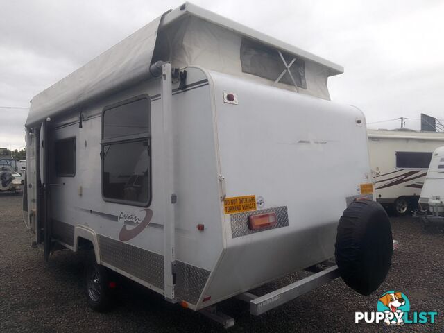 USED 2004 AVAN ERIN 17FT POP TOP SINGLE AXLE TOURING CARAVAN