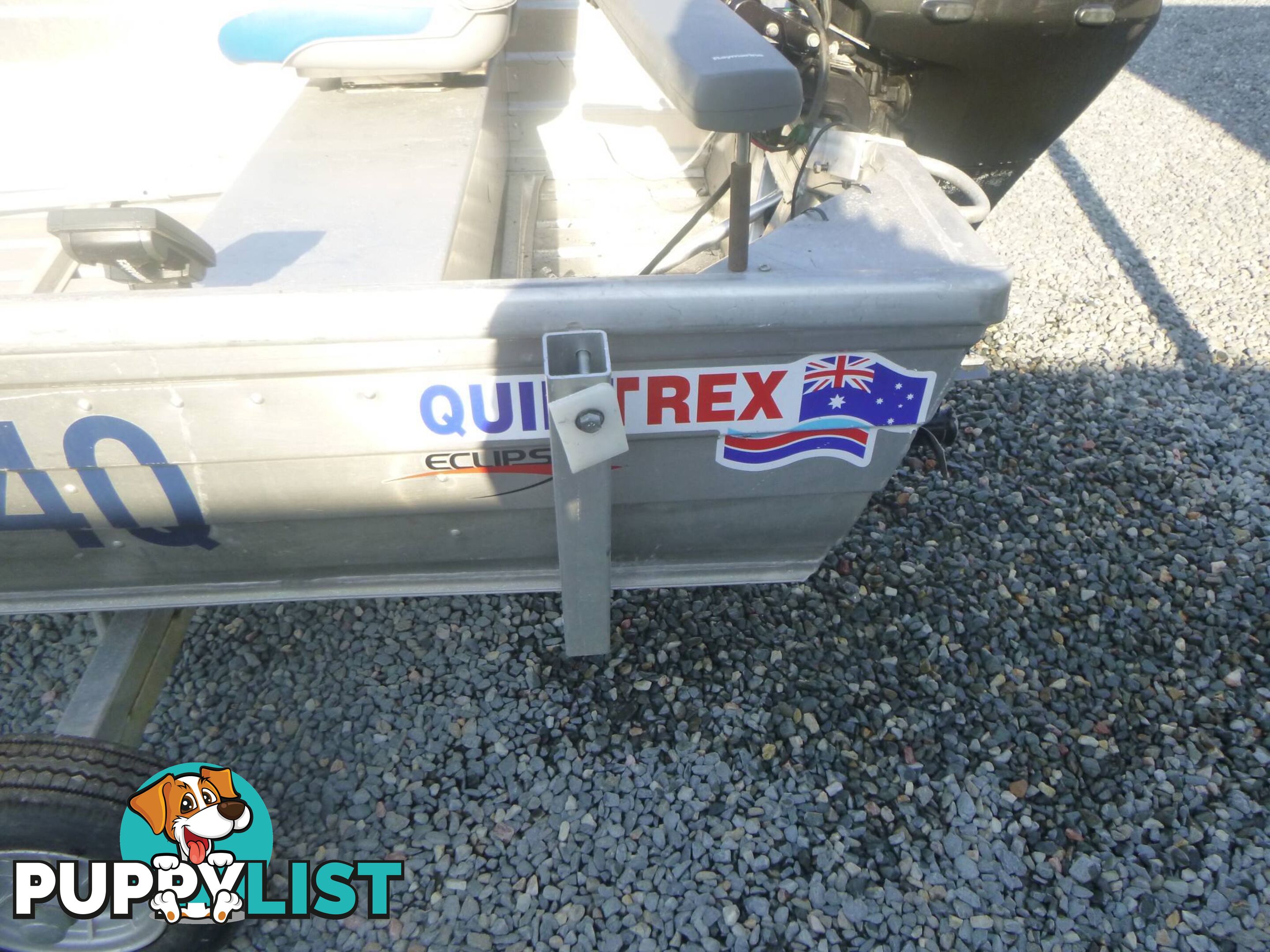 QUINTREX 370 CARTOPPER -15HP SUZUKI 4 STROKE OUTBOARD + DOLLY