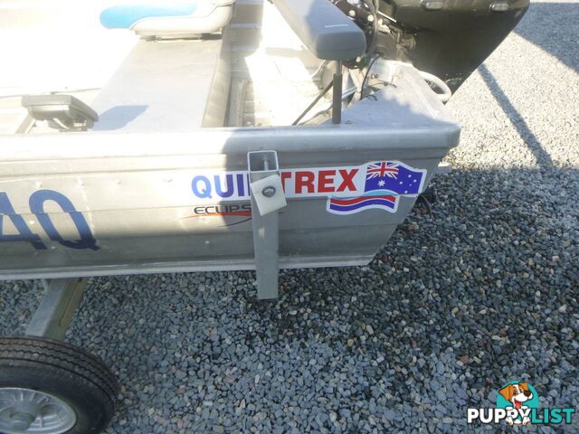 QUINTREX 370 CARTOPPER -15HP SUZUKI 4 STROKE OUTBOARD + DOLLY