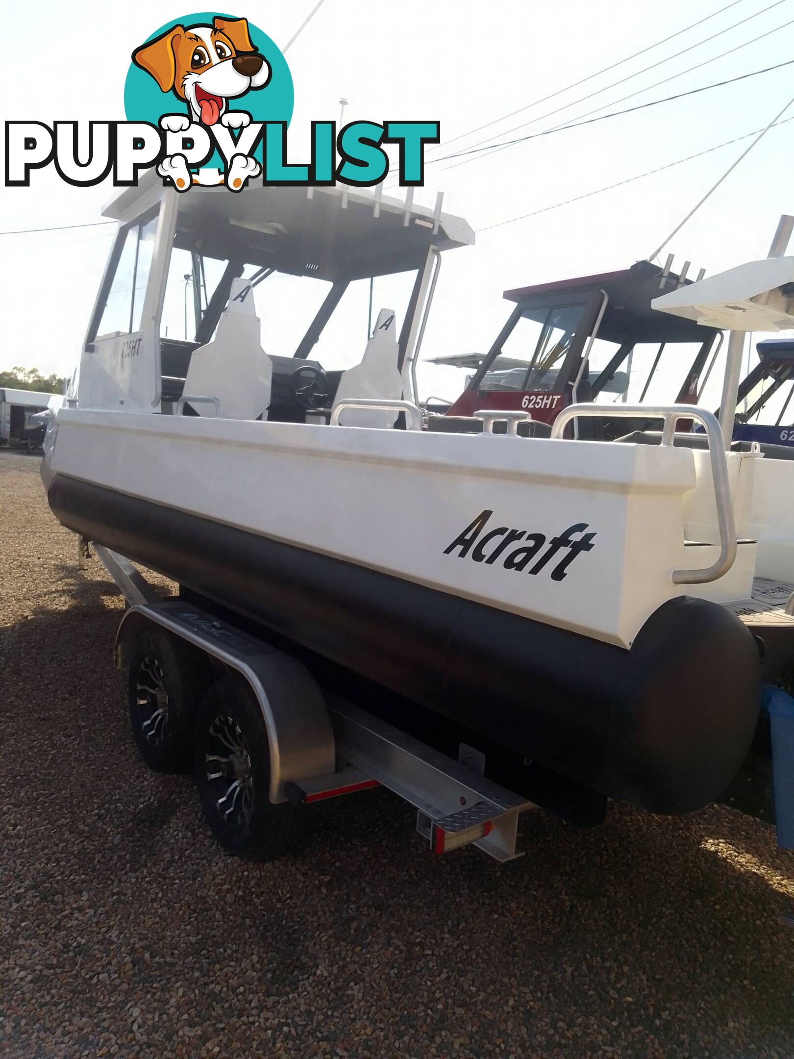 2024 ACRAFT MARINE ABSOLUTE HT 725 HALF CABIN WITH 200HP SUZUKI 4 STROKE OUTBOARD AND TRAILER