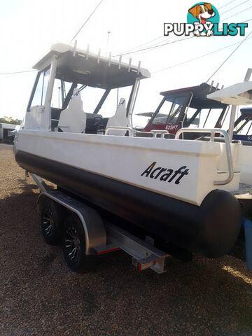 2024 ACRAFT MARINE ABSOLUTE HT 725 HALF CABIN WITH 200HP SUZUKI 4 STROKE OUTBOARD AND TRAILER