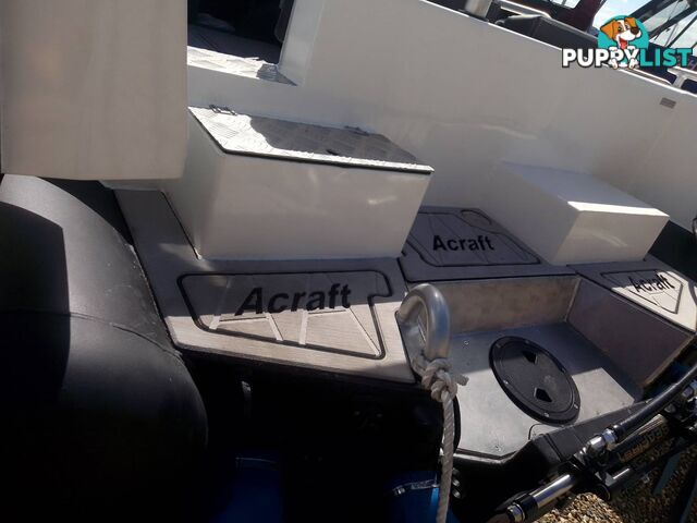 2024 ACRAFT MARINE ABSOLUTE HT 725 HALF CABIN WITH 200HP SUZUKI 4 STROKE OUTBOARD AND TRAILER