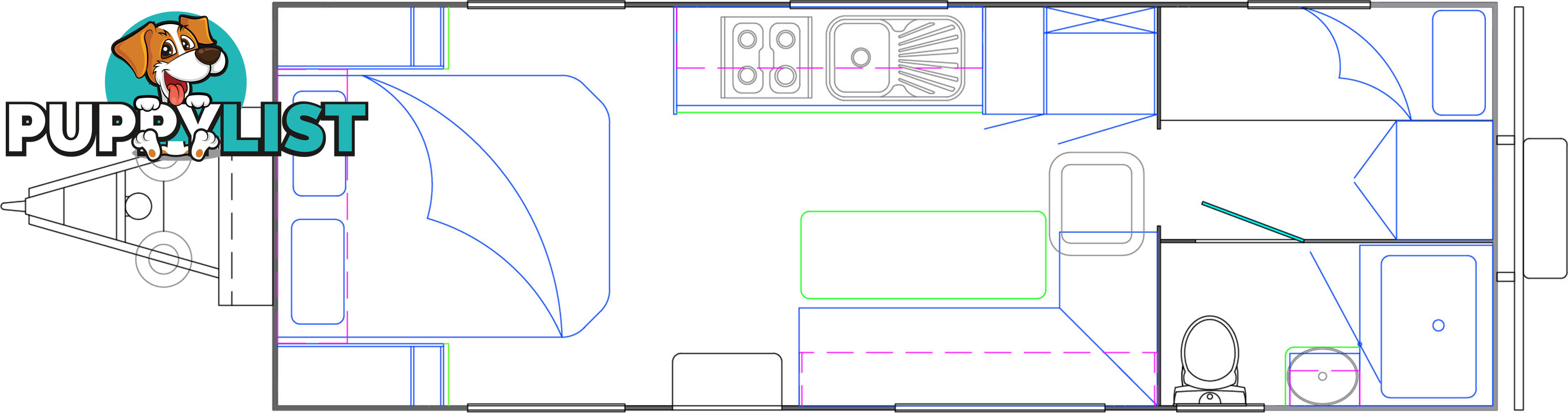 BRAND NEW - NEW DESIGN CARAVANS AVAILABLE HERE NOW