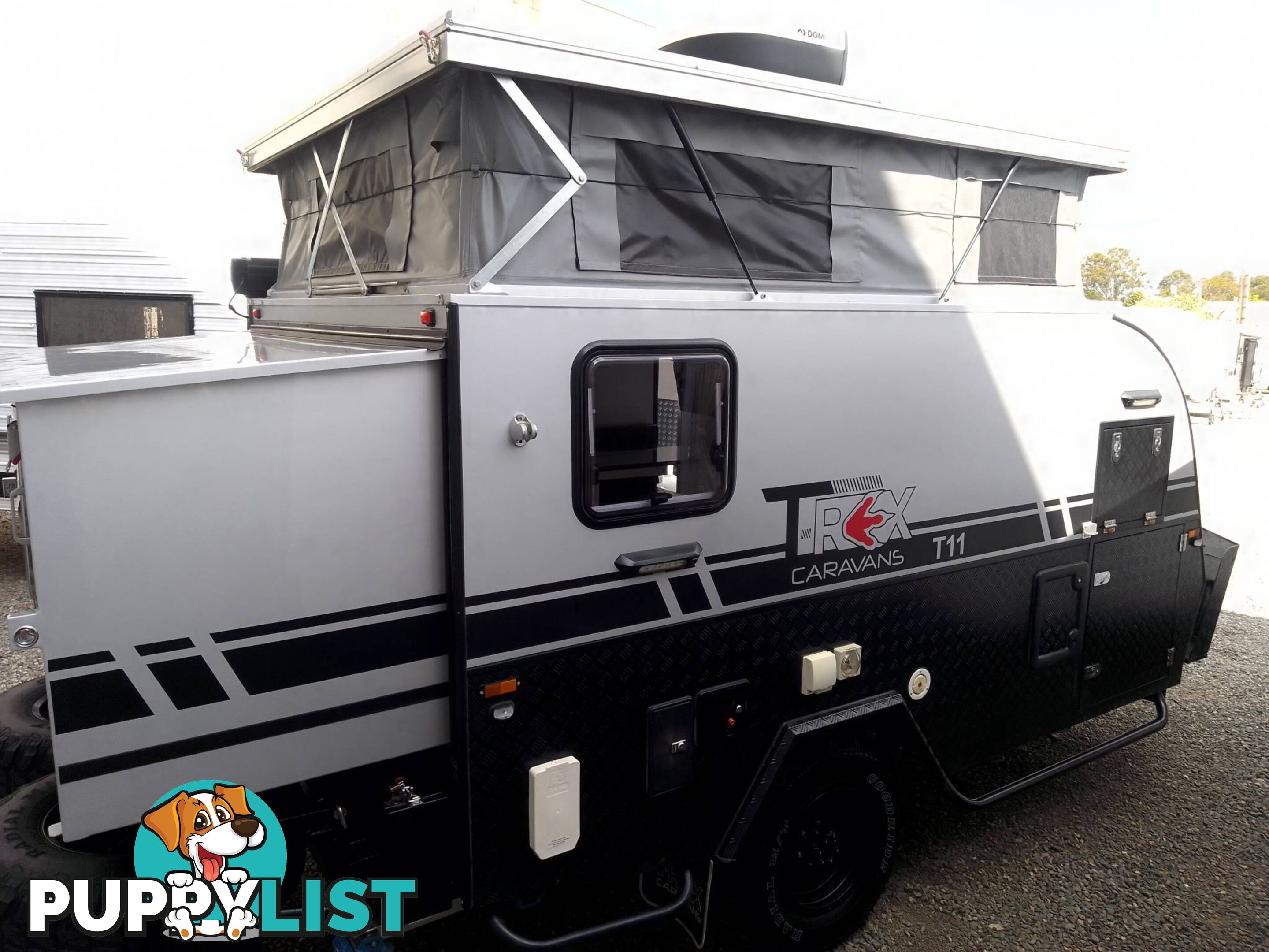 LONG HAUL T-REX11 TOURING HYBRID OFF-ROAD POP-TOP TOURING CARAVAN