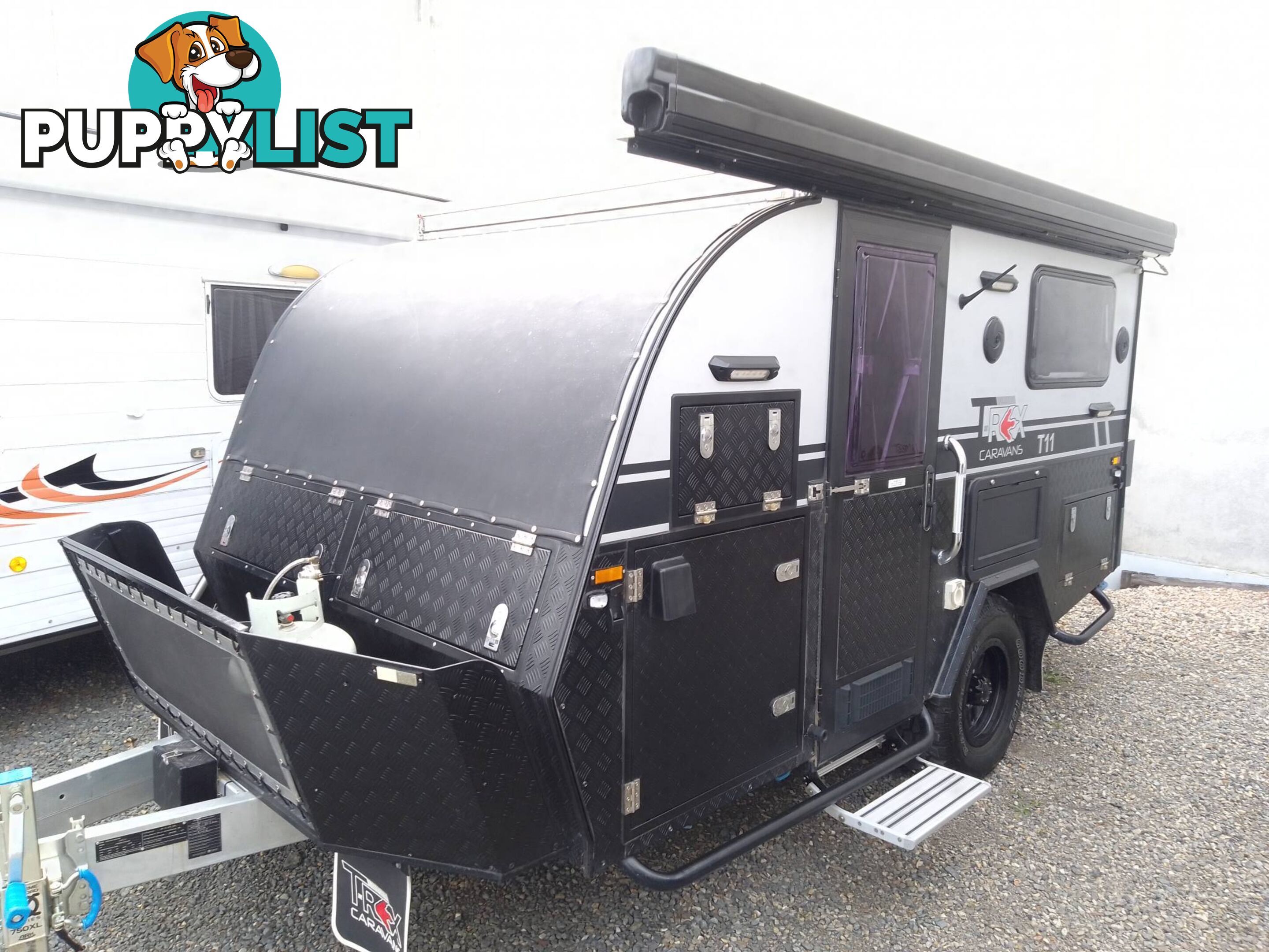 LONG HAUL T-REX11 TOURING HYBRID OFF-ROAD POP-TOP TOURING CARAVAN