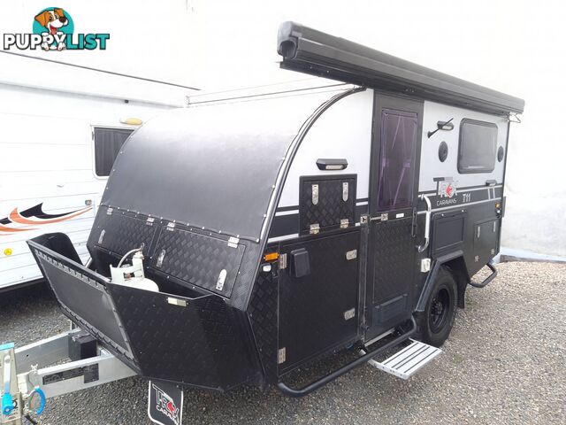 LONG HAUL T-REX11 TOURING HYBRID OFF-ROAD POP-TOP TOURING CARAVAN