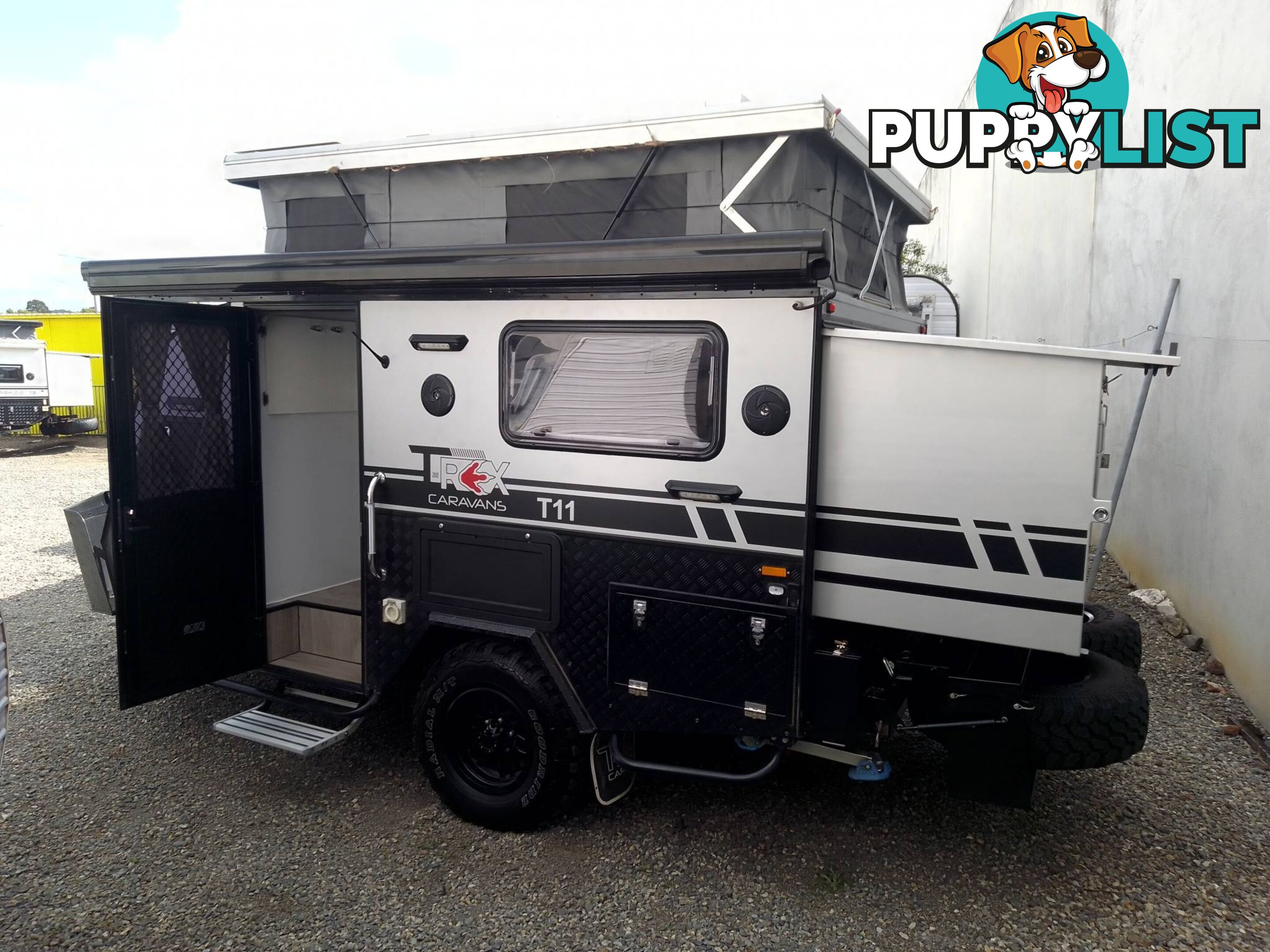 LONG HAUL T-REX11 TOURING HYBRID OFF-ROAD POP-TOP TOURING CARAVAN