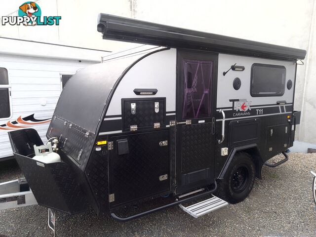 LONG HAUL T-REX11 TOURING HYBRID OFF-ROAD POP-TOP TOURING CARAVAN