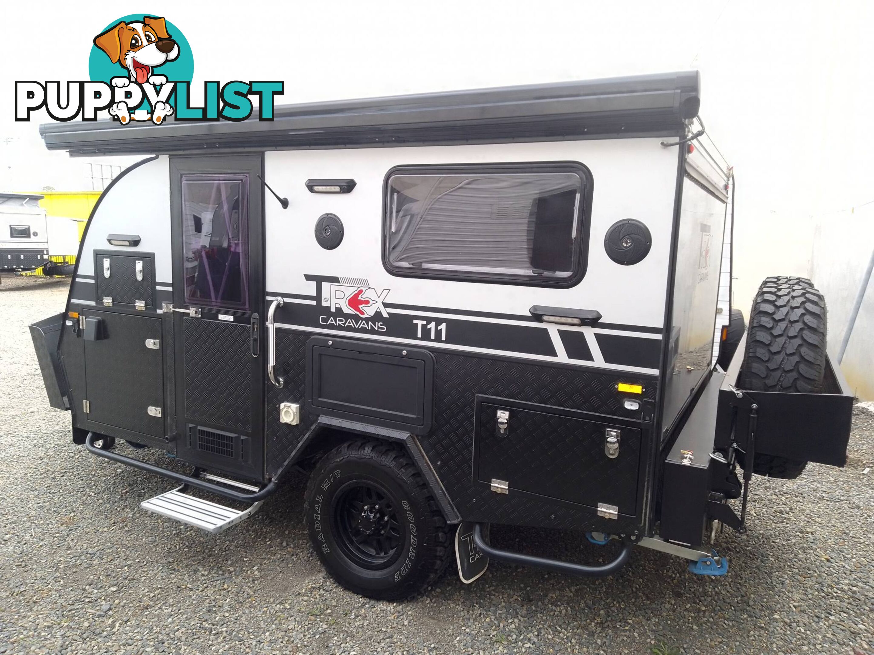 LONG HAUL T-REX11 TOURING HYBRID OFF-ROAD POP-TOP TOURING CARAVAN