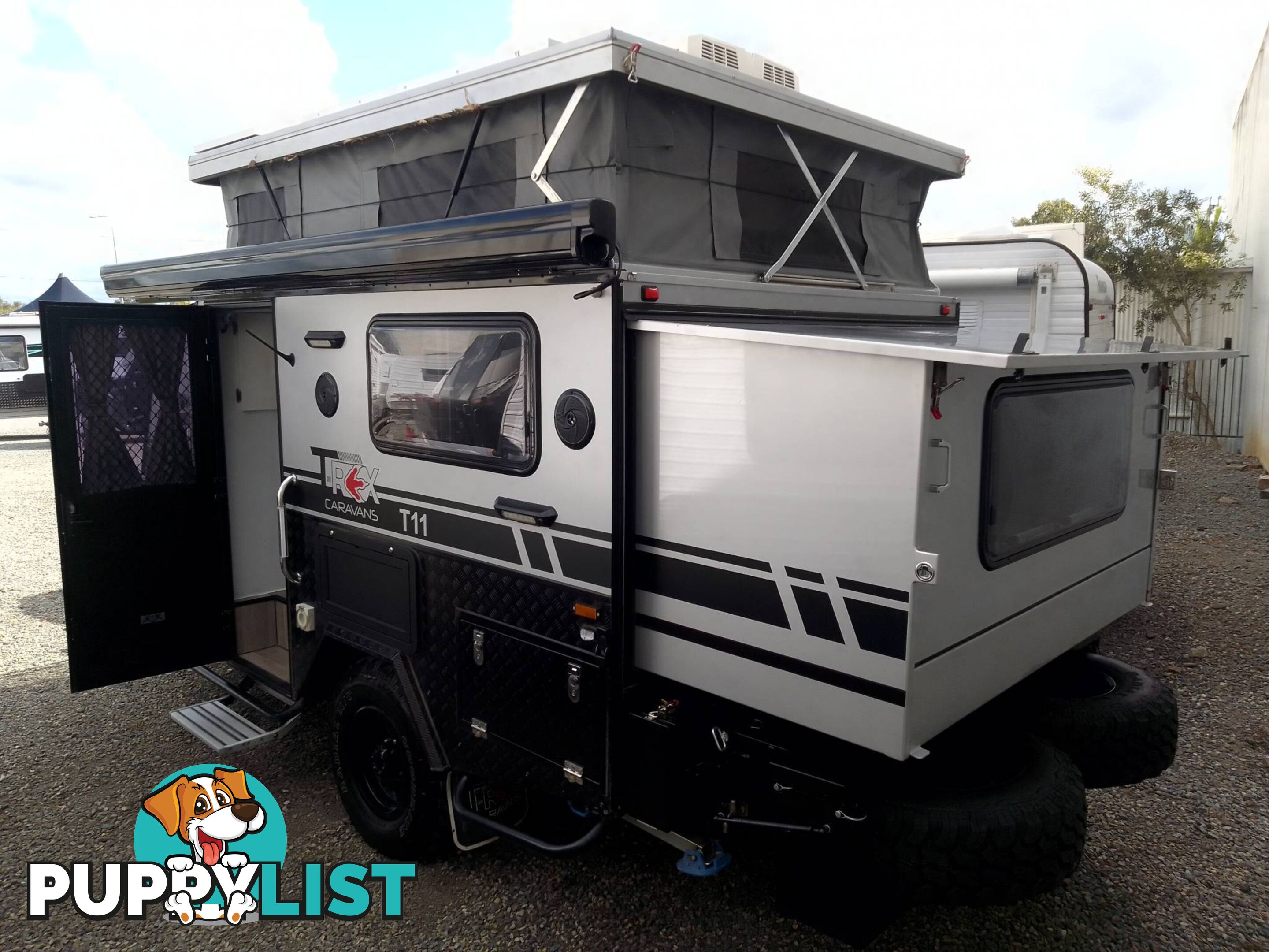 LONG HAUL T-REX11 TOURING HYBRID OFF-ROAD POP-TOP TOURING CARAVAN