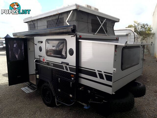 LONG HAUL T-REX11 TOURING HYBRID OFF-ROAD POP-TOP TOURING CARAVAN