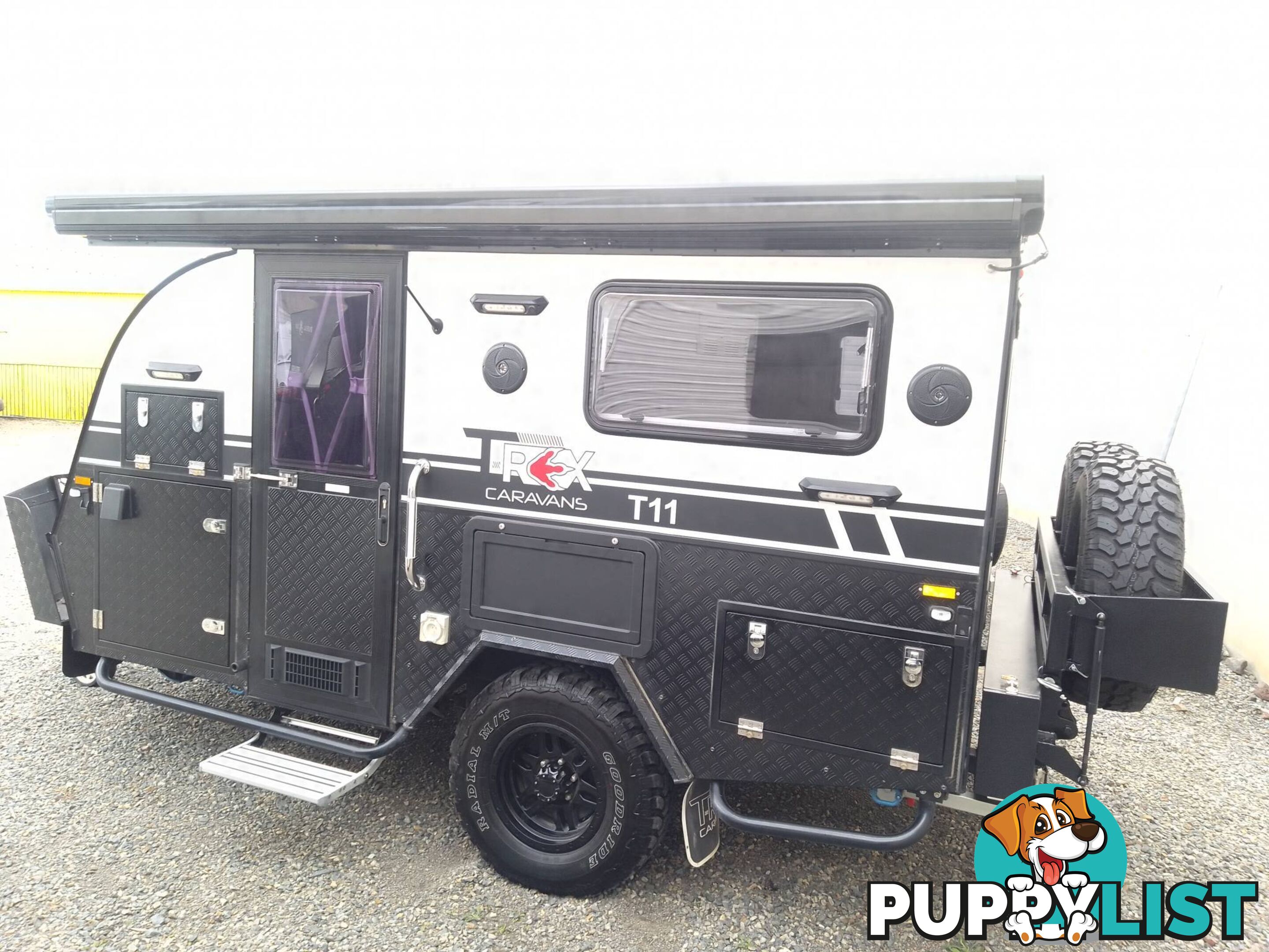 LONG HAUL T-REX11 TOURING HYBRID OFF-ROAD POP-TOP TOURING CARAVAN