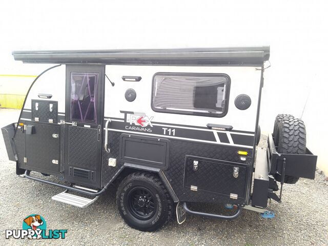 LONG HAUL T-REX11 TOURING HYBRID OFF-ROAD POP-TOP TOURING CARAVAN