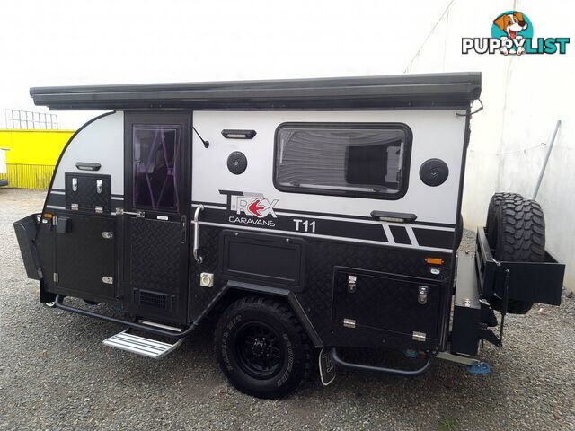 LONG HAUL T-REX11 TOURING HYBRID OFF-ROAD POP-TOP TOURING CARAVAN