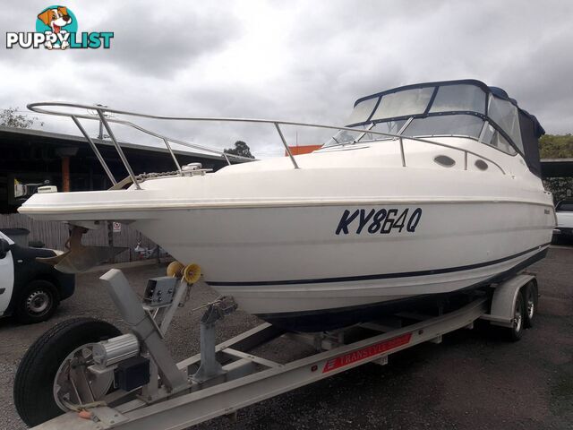 2000 WELLCRAFT MARTINIQUE 2600 FULL CABIN WITH 383 MAG STROKER 6.2L ENGINE AND TRAILER