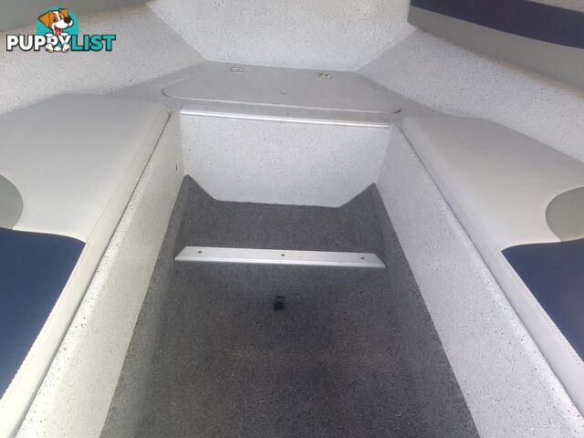 USED 2002 SEAFARER VIKING 5.5M CUDDY CABIN WITH A 2002 115HP EVINRUDE OUTBOARD ON A 2002 TINKA SEAFARER SINGLE AXLE TRAILER