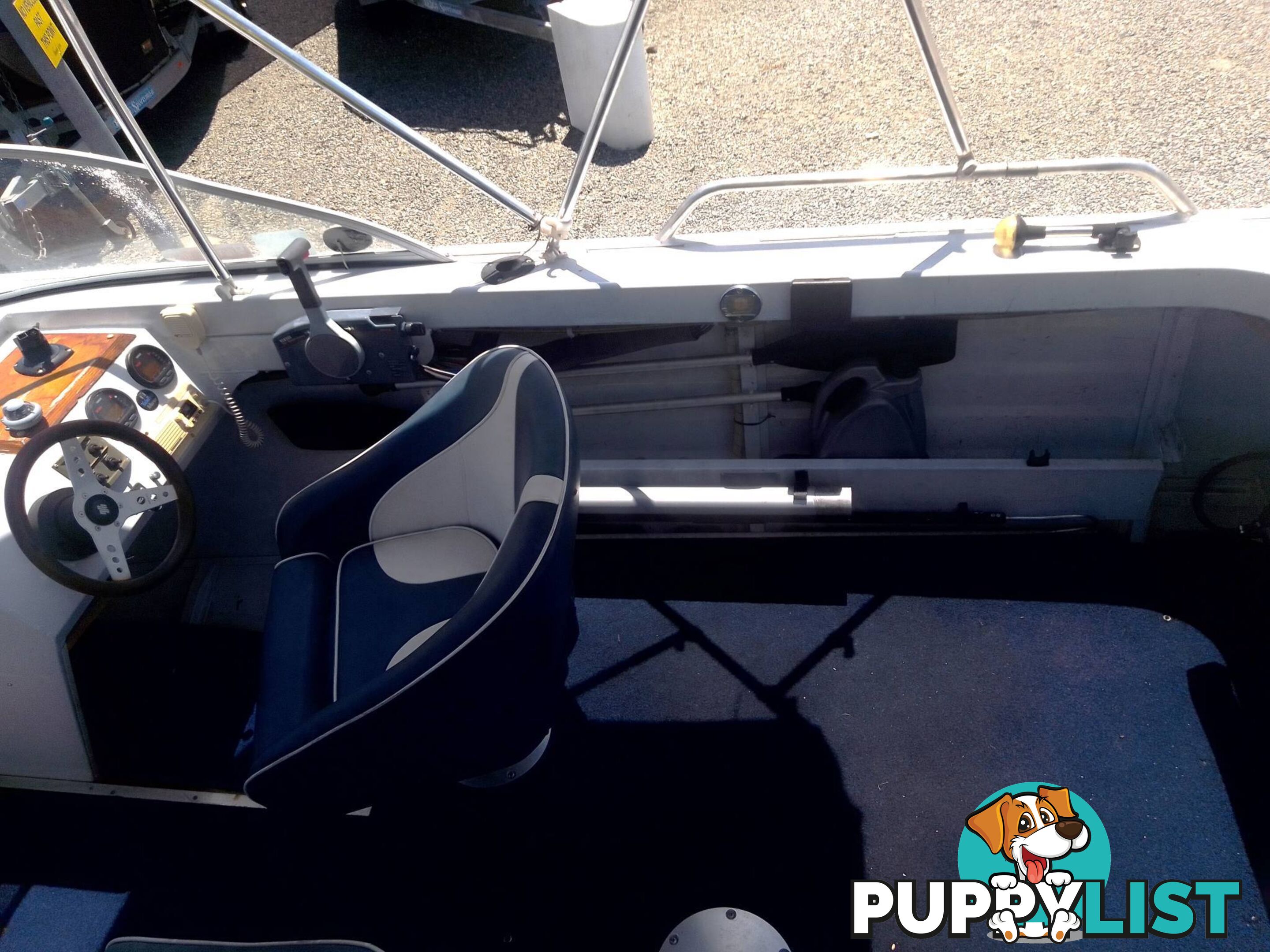 BLUEFIN 550 ALLOY BOWRIDER-90HP YAMAHA 2 STROKE AND TRAILER