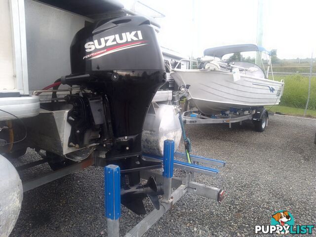 USED 2003 SWEETWATER CHALLENGER 180SE PONTOON BOAT WITH A 2019 SUZUKI 4 STROKE OUTBOARD