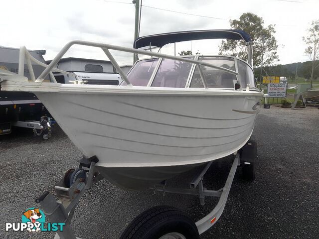 STACER EASYRIDER BOWRIDER-90HP MERCURY 2 STROKE OUTBOARD AND TRAILER