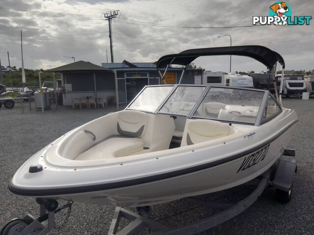 BAYLINER 175BR BOWRIDER-MERCRUISER135HP 4CYL STERNDRIVE AND TRAILER