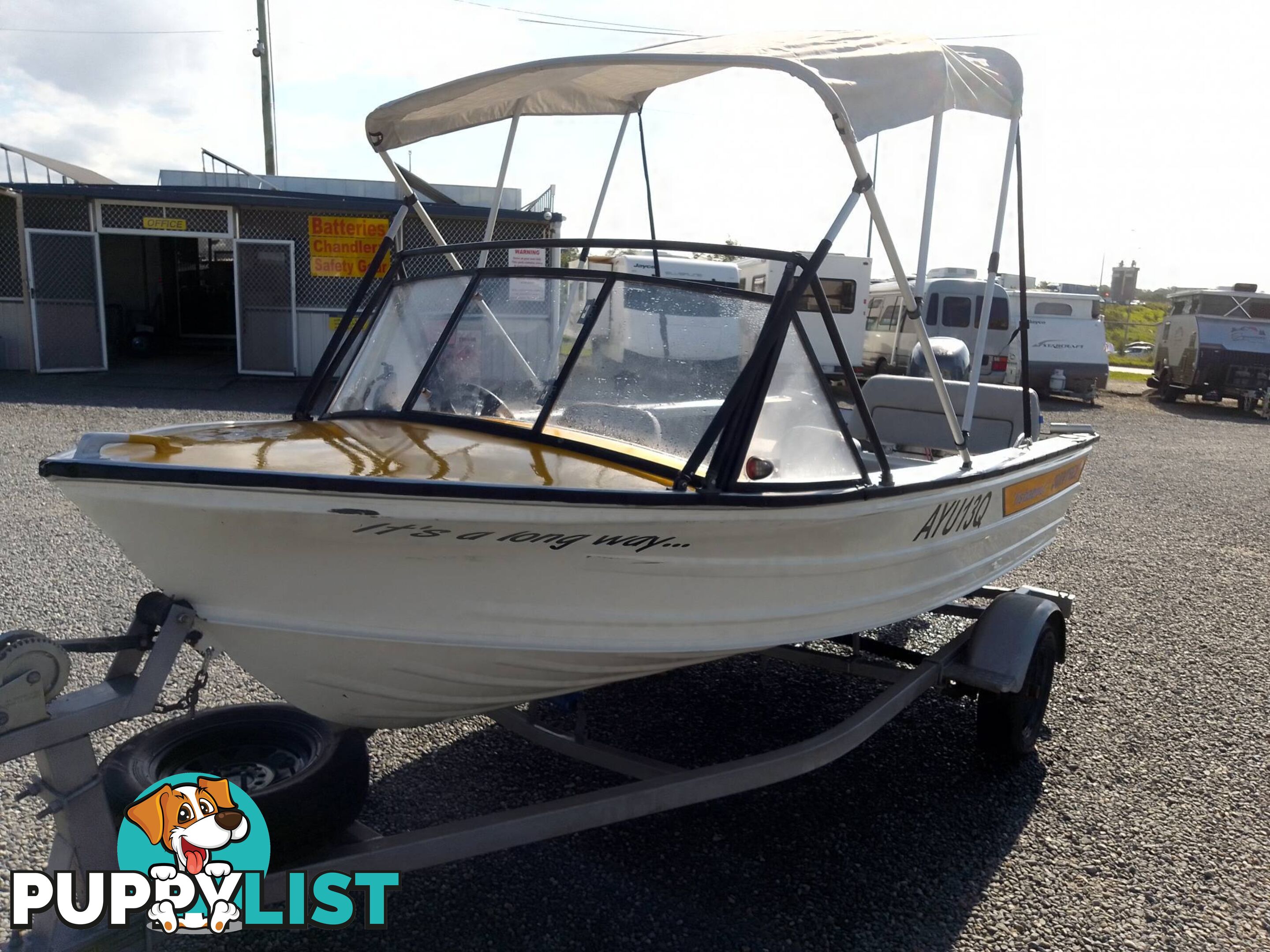 QUINTREX 430 FISHABOUT -50HP YAMAHA 4 STROKE AND TRAILER