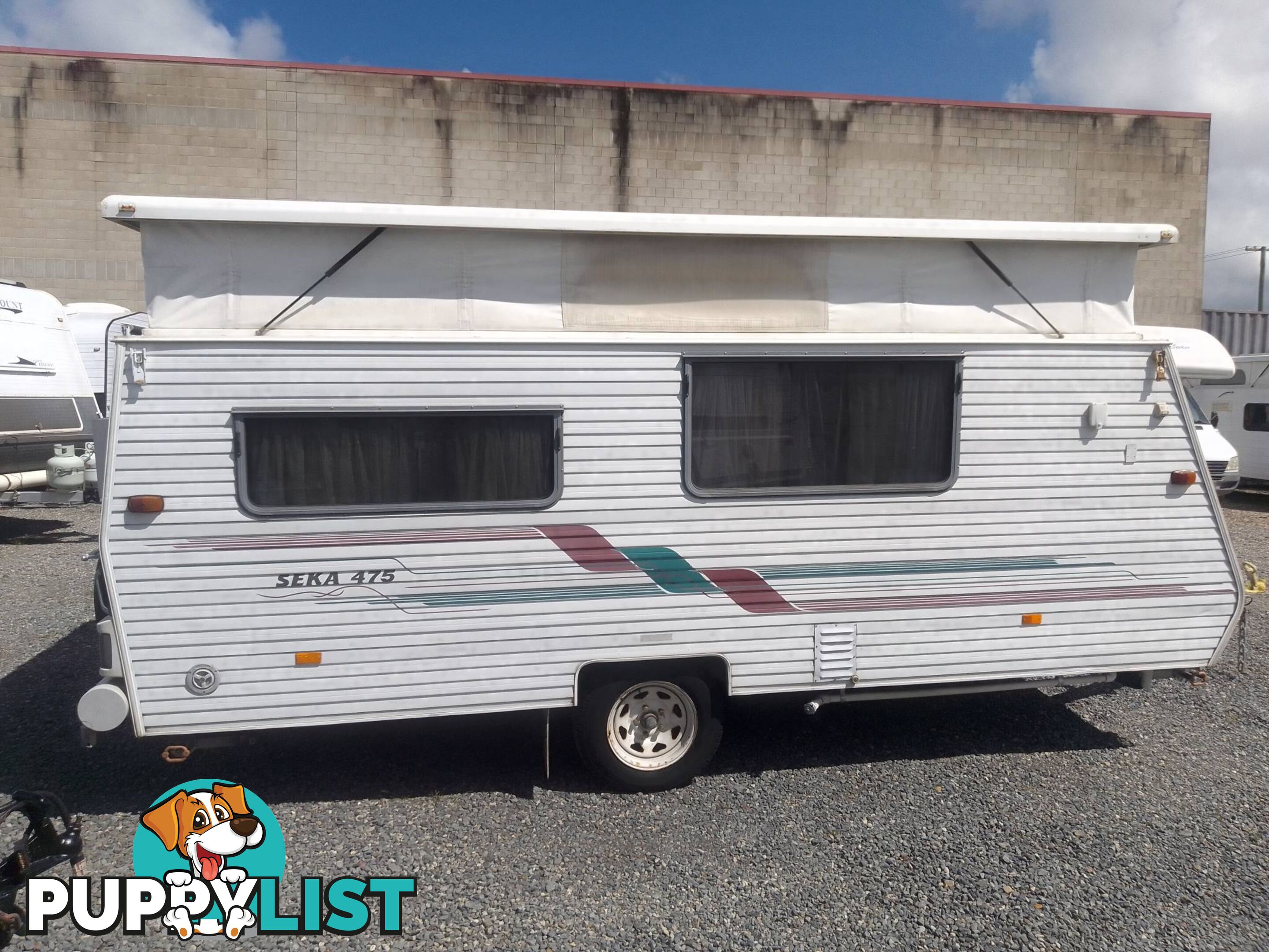 COROMAL SEKA 475 POP-TOP TOURING CARAVAN