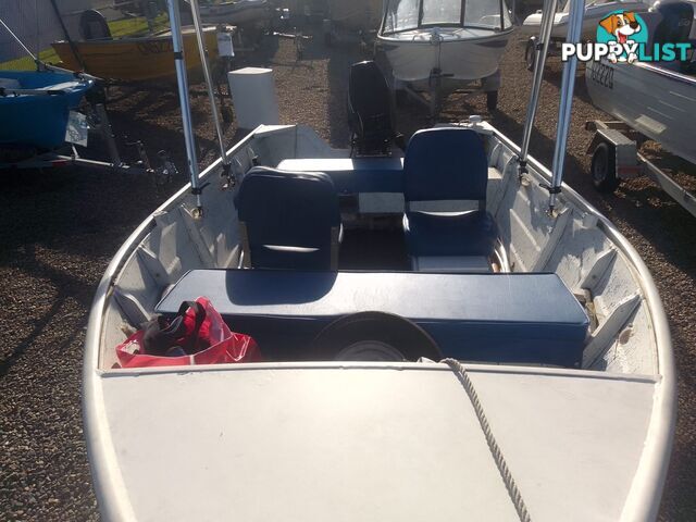 USED 2006 STESSL 3.8M OPEN DINGHY ON A 2007 BELCO TRAILER WITH A 2008 MODEL MERCURY 25HP OUTBOARD