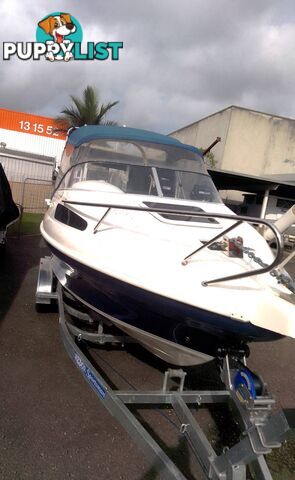 BAYSPORT BOATS 640 SPORT 1/2 CABIN 6.4M-175HP YAMAHA 4 STROKE AND TRAILER