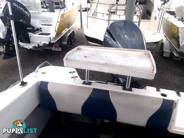 BAYSPORT BOATS 640 SPORT 1/2 CABIN 6.4M-175HP YAMAHA 4 STROKE AND TRAILER