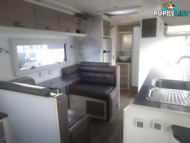 USED 2019 JB DREAMLINE DUAL AXLE 22FT TOURING CARAVAN